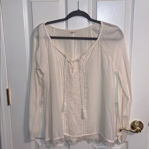 Cream/off-white, Holister blouse